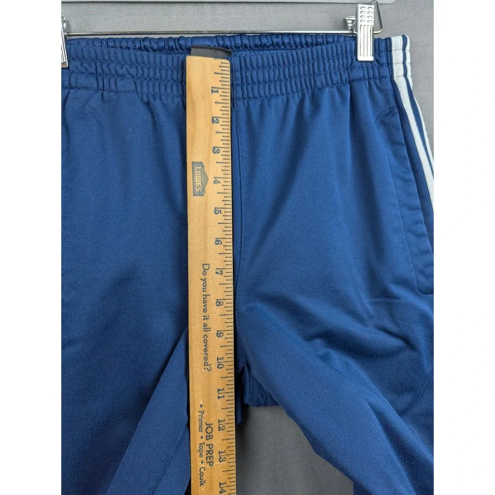 Adidas Mens Navy‎ Blue Three Stripe Track Pants Medium